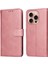 iPhone 16 Pro Max Basit Iş Pu Deri Manyetik Kapaklı Cüzdan Telefon Kılıfı Kart Tutuculu Koruma Kılıfı (Yurt Dışından) 1