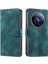 Realme 12 Pro Artı 5g Için Flip Case Pu Deri Bilek Kayışı Manyetik Cüzdan (Yurt Dışından) 5