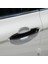 Toyota Camry 2018-2023 Corolla 2020-2023 Için Araba Kapı Kolu Kapak Trim Aksesuarları (Akıllı Anahtar Delikleri Yok, Parlak Siyah) (Yurt Dışından) 5