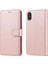 iPhone Xs Max Basit Iş Pu Deri Manyetik Kapaklı Cüzdan Telefon Kılıfı Kart Tutuculu Koruma Kılıfı (Yurt Dışından) 1