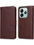 Xiaomi Redmi Note 14 5g Basit Iş Pu Deri Manyetik Kapaklı Cüzdan Telefon Kılıfı Kart Tutuculu Koruma Kılıfı (Yurt Dışından) 1