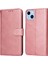 iPhone 14 Plus Basit Iş Pu Deri Manyetik Kapaklı Cüzdan Telefon Kılıfı Kart Tutuculu Koruma Kılıfı (Yurt Dışından) 1