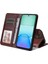 Xiaomi Poco M6 4g Basit Iş Pu Deri Manyetik Kapaklı Cüzdan Telefon Kılıfı Kart Tutuculu Koruma Kılıfı (Yurt Dışından) 5