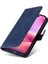 iPhone 16 Plus Basit Iş Pu Deri Manyetik Kapaklı Cüzdan Telefon Kılıfı Kart Tutuculu Koruma Kılıfı (Yurt Dışından) 3