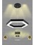 Hexagon ( Siyah Kasa, Sarı Işık ) Ledli Modern LED Avize, Salon, Mutfak, Oturma Yatak Odası, Sarkıt 1