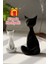 2’li Kedi Ailesi Biblosu - 14CM Dekoratif Kedi ve Yavrusu - Sevgililer Günü Hediyesi Kedi Objesi 1