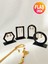 4'lü Set Küpe Standı, Pleksi Organizer, Tezgah Standı, Takı Çekim Standı Geometrik 1