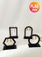 4'lü Set Küpe Standı, Pleksi Organizer, Tezgah Standı, Takı Çekim Standı Geometrik 3