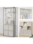 Bej 6'lı Kapaksız Saklama Kutusu Sepet Organizer Dolap Içi Çamaşır Oyuncak Düzenleyici 30X30X30CM 5