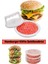 Hamburger ve Köfte Şekillendirici Pratik Köfte Kalıbı Et Izgara Barbekü Mangal Piknik Kamp Köfte 5