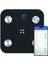 Akıllı Tartı Dijital Baskül Bt Apple Health Google Fit, Vücut Kitle, Kas, Su, Yağ, Kemik Siyah X870 1