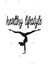 Healthy Lifestyle Sağlıklı Yaşam Pilates Duvar Dekor Ahşap Tablo 35X34 2