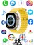 Samsung Galaxy A21 Uyumlu Akıllı Saat Watch 8 Ultra 49MM Amoled Ekran Konuşma Özellikli 1