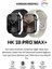 Hk 10 Pro Max Akıllı Saat Parlak Kasa Rengi Watch 10 Kordon Hediyeli Arama Cevaplama Galeri Chat Gp 1