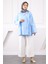 Bebe Mavi Yandan Bağlamalı Kimono 3