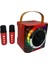 Music Rhythm Light Stereo Surround Kablosuz Subwoofer Kırmızı (Yurt Dışından) 3