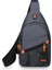 Crossbody Çanta Omuz Çantası Erkek Rahat Su Geçirmez Oxford Bez Çanta Seyahat Iş Çantası Küçük Çanta (Yurt Dışından) 1