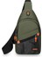 Crossbody Çanta Omuz Çantası Erkek Rahat Su Geçirmez Oxford Bez Çanta Seyahat Iş Çantası Küçük Çanta (Yurt Dışından) 1