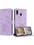 Samsung Galaxy A20E Sevimli Kedi Pu Deri Deri Cüzdan Kart Için Flip Case (Yurt Dışından) 1