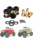 Pirinç Genişletilmiş Tekerlek Göbeği Adaptörü Aks Karşı Ağırlığı Eksenel SCX24 Gladyatör Jlu Bronco Sürgü C10 Yükseltmeler (Yurt Dışından) 5