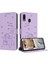 Samsung Galaxy A40 Kart Tutucu Kickstand Deri Cüzdan Kedi Için Flip Case (Yurt Dışından) 1
