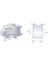 2 Adet Metal Ön ve Arka Şanzıman Muhafazası Sg 1603 Sg 1604 SG1603 SG1604 UD1601 UD1602 1/16 Rc Araba Yükseltme Parçaları, 2 (Yurt Dışından) 4