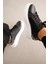 Heyla Leopar Desenli Gümüş Şerit Detaylı Kadın Sneaker- Siyah 3