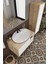 Lale Beyaz 70 cm Set %100 Mdf Lavabolu Banyo Dolabı Aynalı Dolap Boy Dolabı 3