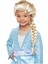 Platin Altın Dore Renk Karlar Ülkesi Elsa Frozen Peruğu Çocuk Boy 2