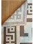 Patiska Yıkanabilir Dekoratif Labirent Desen Pamuk Bukle Kilim 2
