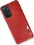 Xiaomi Redmi Note 11 Kılıf Loop Deri Silikon - Kırmızı Drstr 3