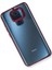 Xiaomi Redmi Note 9 Kılıf Dora Kapak - Kırmızı Drstr 3