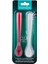 Ergonomik Beslenme Mama Kaşığı & Saklama Kutusu, Pembe & Beyaz, 6ay+, İkili Set 4