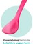 Ergonomik Beslenme Mama Kaşığı & Saklama Kutusu, Pembe & Beyaz, 6ay+, İkili Set 7