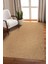 Konfor Jutem 0103 Büyük Ebat Jüt Hasır Bukle Örme Kilim Modern Oturma Odası Salon Halısı İç ve Dış Mekan Halısı 1