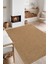 Konfor Jutem 0103 Büyük Ebat Jüt Hasır Bukle Örme Kilim Modern Oturma Odası Salon Halısı İç ve Dış Mekan Halısı 4