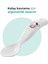 Eğitici Ergonomik Bebek Mama Kaşık Çatal Seti, İnek Desenli, Beyaz, İkili Set 2
