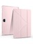 Honor Pad 9 Kılıf Zore Tri Folding Kalem Bölmeli Standlı Kılıf-Rose Gold 1