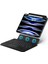 iPad Uyumlu Pro 11 2024 Zore Border Keyboard Bluetooh Bağlantılı Standlı Klavyeli Tablet Kılıfı 2