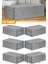 6 6 Adet - Büyük Boy Baza Altı ve Çekyat Hurç 65 x 45 x 22 cm - Gri 45 x 64 Tr Gri 100% Polipropile 1