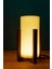 Ahşap Ayaklı Silindir Masa Lambası – Modern LED Aydınlatma, Gece Lambası ve Çalışma Masası Işığı 3