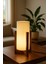 Ahşap Ayaklı Silindir Masa Lambası – Modern LED Aydınlatma, Gece Lambası ve Çalışma Masası Işığı 1