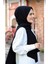 Medine Ipeği Şal Siyah 4