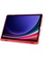Galaxy Tab S9 Fe 10.9 inç SM-X510 Kılıf Zore Tri Folding Kalem Bölmeli Standlı Kılıf Uyandırma Özellikli 4