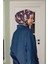 Ipekhan Holiday Collection Soft Pamuk Eşarp 1229-08 Mürdüm 4