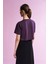 Kallima Parelekta Lightweight Crop T-Shirt - Mürdüm 3