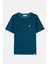 Panda Terry T-Shirt - Petrol Yeşili 1