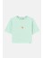 Shrimp Lightweight Crop T-Shirt - Mint 3