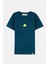 Yellow Tang Terry Çocuk T-Shirt - Petrol Yeşili 1