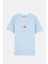 Yengeç Terry T-Shirt - Açık Mavi 1